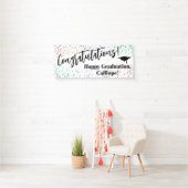 Banderoles Festive Fetti Félicitations Diplômé (En situation)
