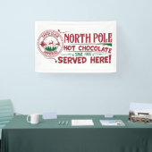 Banderoles Festive Pôle Nord chocolat chaud (Salon professionnel)