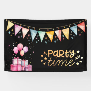 Banderoles Fête Colorée