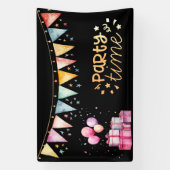 Banderoles Fête Colorée (Verticale)