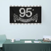 Banderoles Fête d'anniversaire 95 ans (Salon professionnel)