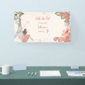 Banderoles Fête d'anniversaire à thème Paris (Salon professionnel)