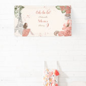 Banderoles Fête d'anniversaire à thème Paris (Insitu)