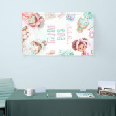 Banderoles Fête d'anniversaire au Spa (Salon professionnel)