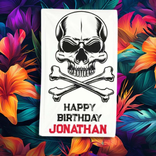 Banderoles Fête D'Anniversaire Comme Un Pirate