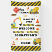 Banderoles Fête d'anniversaire de construction (Vertical)