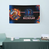 Banderoles Fête d'anniversaire de football (Salon professionnel)