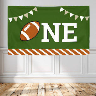 Banderoles Fête d'anniversaire de football 1ère année