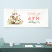 Banderoles Fête d'anniversaire de Little Bunny (Salon professionnel)