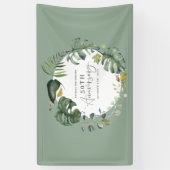 Banderoles Fête d'anniversaire de mariage de photo de (Vertical)