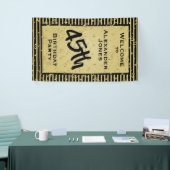 Banderoles Fête d'anniversaire de n'importe quel âge - Grèves (Salon professionnel)