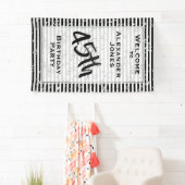 Banderoles Fête d'anniversaire de n'importe quel âge - Grèves (En situation)