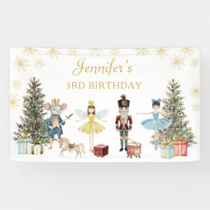 Banderoles Fête d'anniversaire de Nutcracker