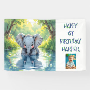 Banderoles Fête d'anniversaire personnalisée sur le thème de