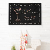 Banderoles Fête d'anniversaire personnalisée un peu plus âgée (Insitu)