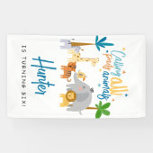 Banderoles Fête d'anniversaire pour tous les fêtards (Horizontal)