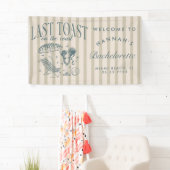 Banderoles Fête de Cocktail de Demoiselle d'Honneur Côtière N (En situation)