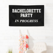 Banderoles Fête de Fiançailles en Cours  (En situation)