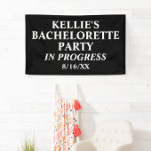 Banderoles Fête de Fiançailles en Cours  (En situation)