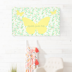 Banderoles Fête de jardin Baby Shower Mixte