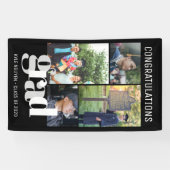 Banderoles Fête de la Graduation Photo Lycée Grad (Horizontal)