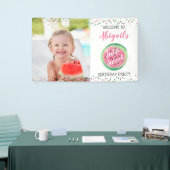 Banderoles Fête de la pastèque du 2e anniversaire de la Sweet (Salon professionnel)