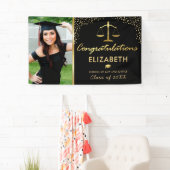 Banderoles Fête de la photo de l'école de droit (En situation)