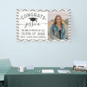 Banderoles Fête de la photo Graduate moderne Chevron (Salon professionnel)