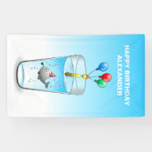 Banderoles Fête de la piscine (Horizontal)