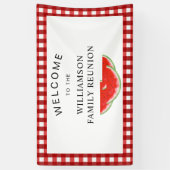 Banderoles Fête de la Réunion familiale (Vertical)