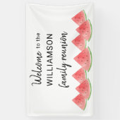 Banderoles Fête de la Réunion familiale (Vertical)