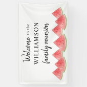 Banderoles Fête de la Réunion familiale (Vertical)