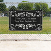 Banderoles Fête de la réunion personnalisée (En situation)