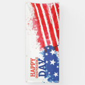 Banderoles fête de l'indépendance heureuse (Vertical)