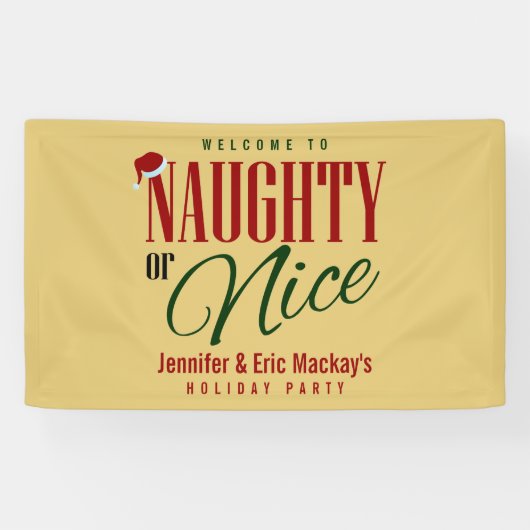 Banderoles Fête de Naughty ou de Nice (Horizontal)
