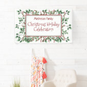 Banderoles Fête de Noël - Fête de la Chanterie (En situation)