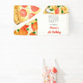 Banderoles Fête de pizza Watercolor (Insitu)