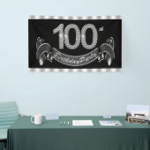 Banderoles Fête des 100 ans (Salon professionnel)