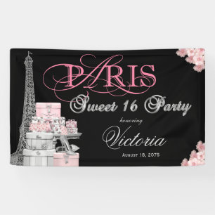Banderoles Fête des 16 ans de Paris