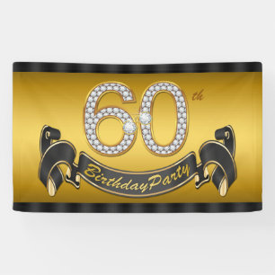 Banderoles Fête des 60 ans d'or