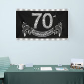 Banderoles Fête des 70 ans (Salon professionnel)