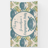 Banderoles Fête des crabes - Crabes bleus à l'aquarelle, Fian (Vertical)