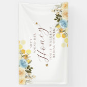 Banderoles Fête des mariées d'abeilles (Vertical)