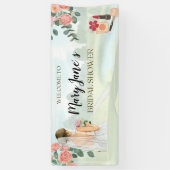 Banderoles Fête des mariées de golf pour Golfer (Vertical)