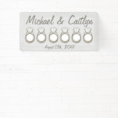 Banderoles Fête des mariées de Mariage de bague Fiançailles d (Insitu)