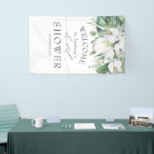 Banderoles Fête des mariées de Protea à Roi Blanc Floral Trop (Salon professionnel)