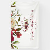 Banderoles Fête des mariées d'hiver Mistletoe Manor (Vertical)