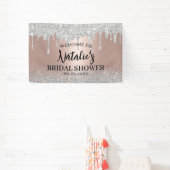 Banderoles Fête des mariées Rose moderne Gold & Silver Driver (Insitu)