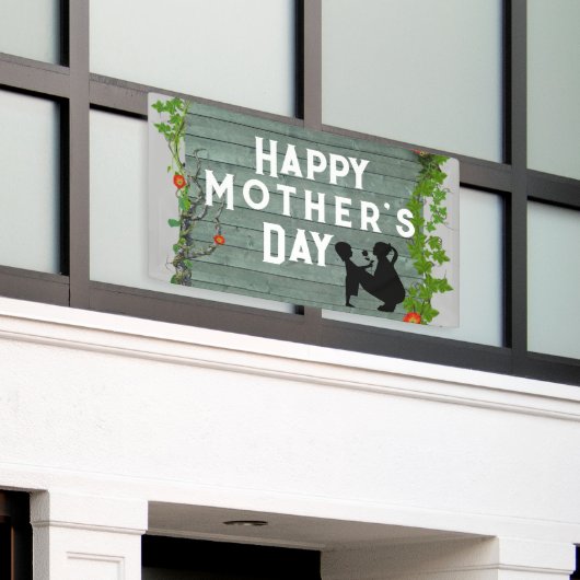 Banderoles Fête des mères (Bâtiment extérieur)