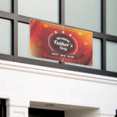 Banderoles fête des pères heureuse (Bâtiment extérieur)